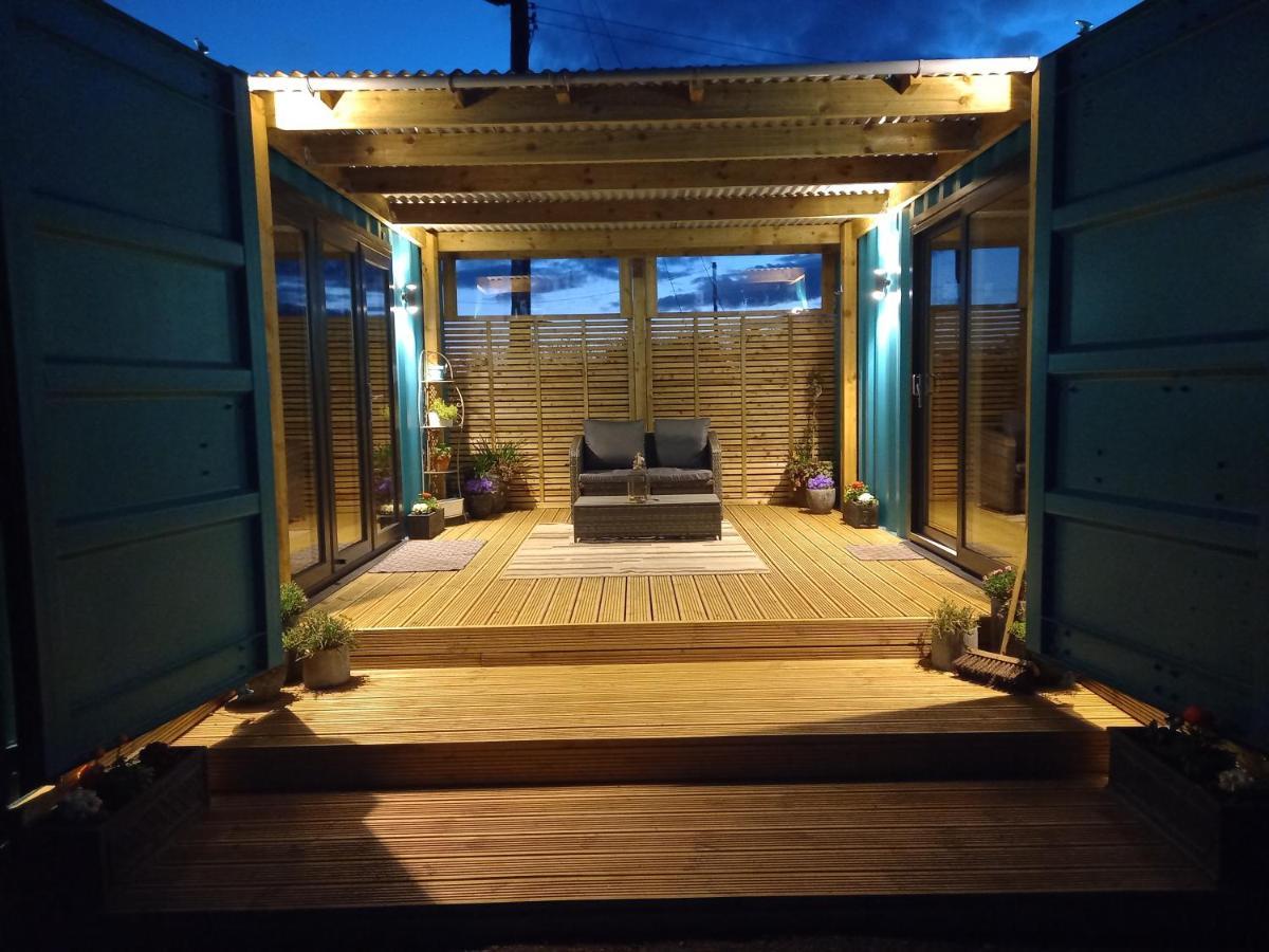Delphinum Cabin Badsey Exterior foto