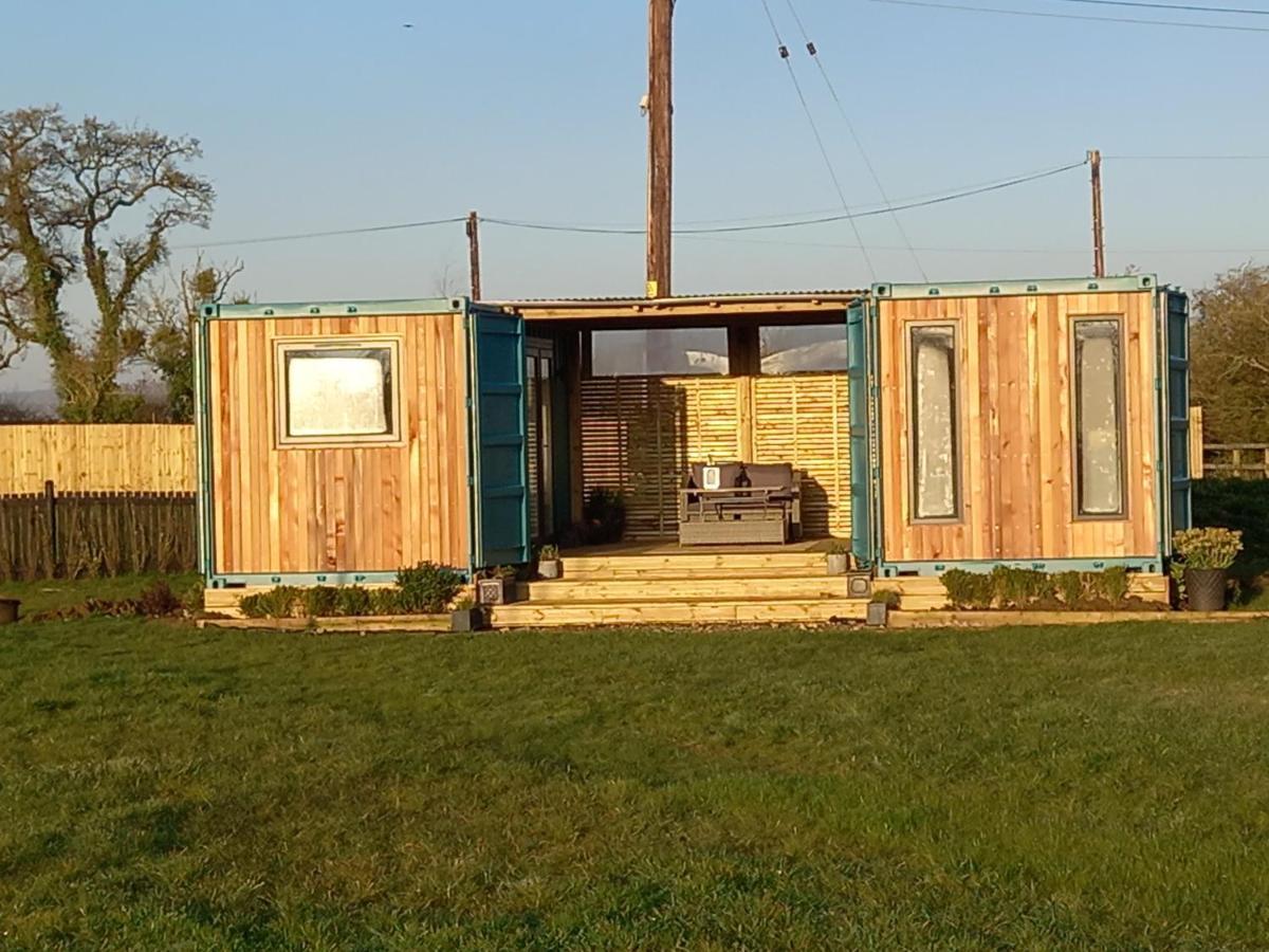 Delphinum Cabin Badsey Exterior foto