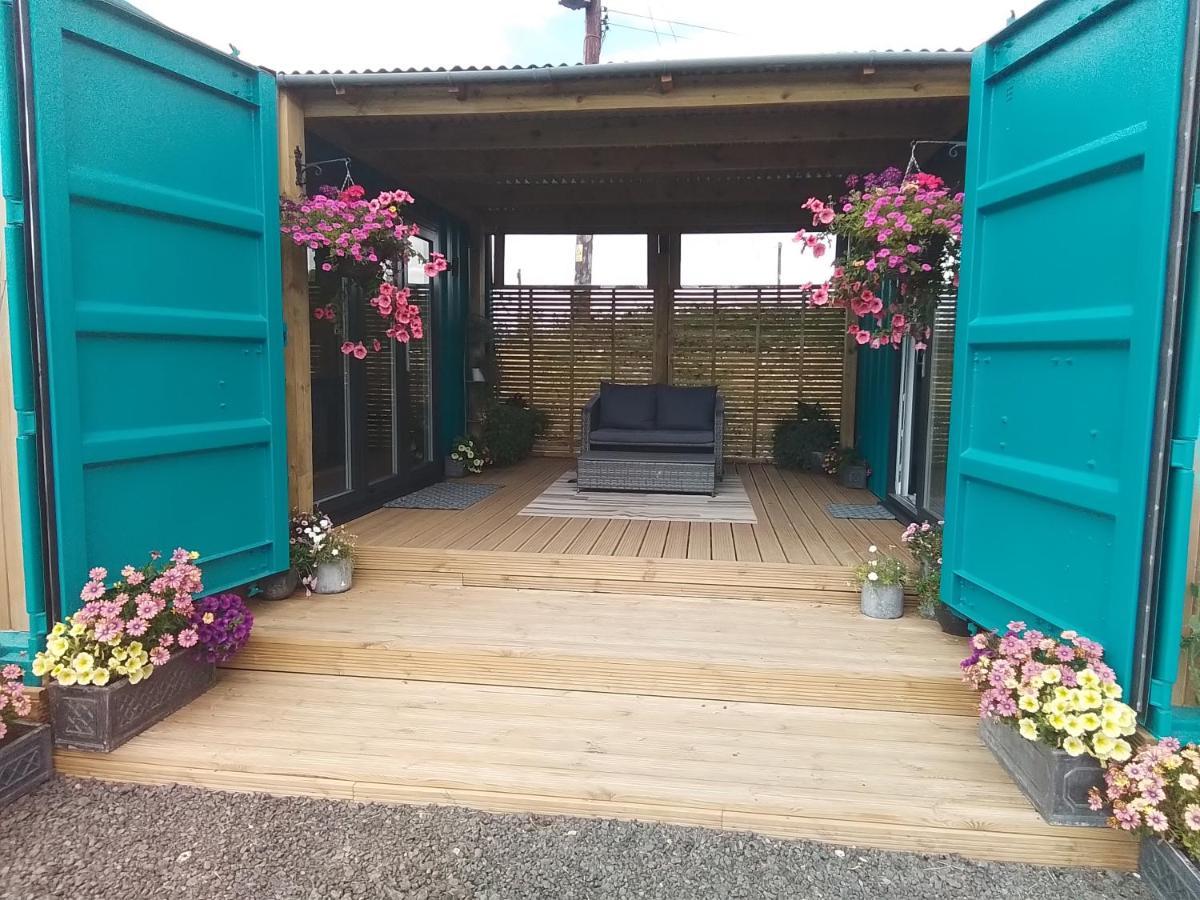 Delphinum Cabin Badsey Exterior foto