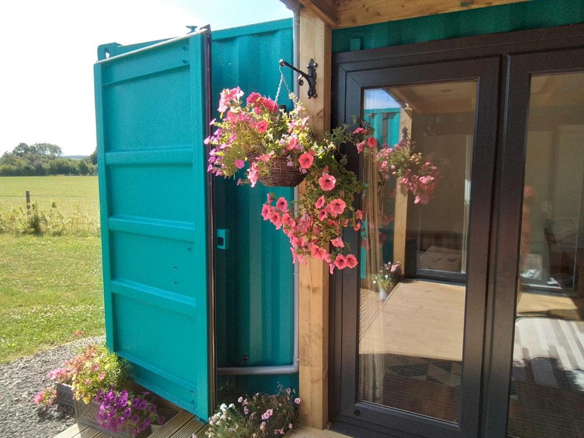 Delphinum Cabin Badsey Exterior foto