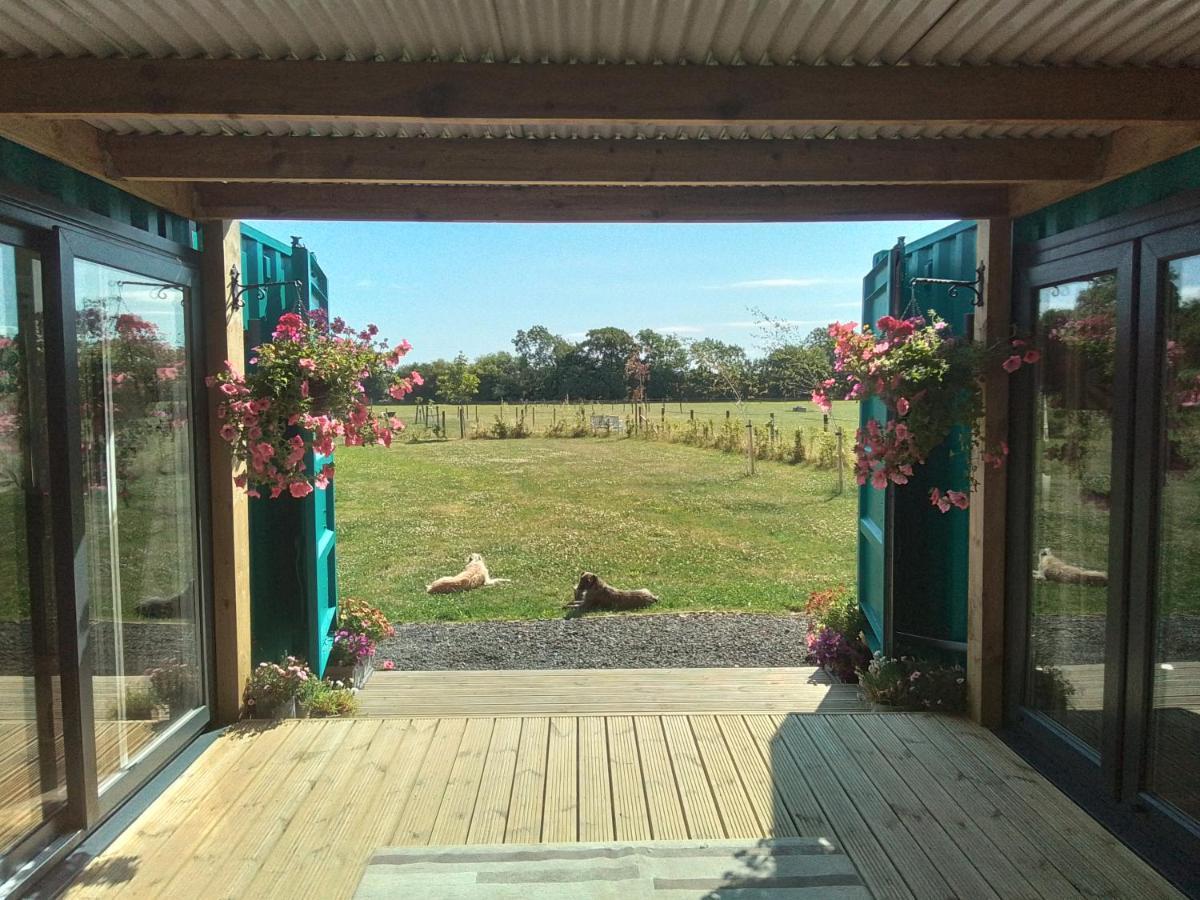 Delphinum Cabin Badsey Exterior foto