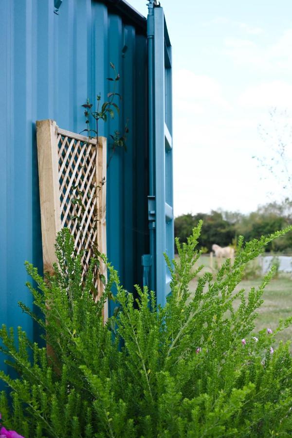 Delphinum Cabin Badsey Exterior foto