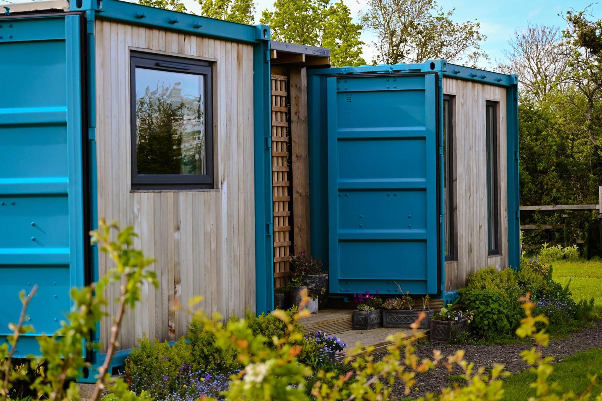 Delphinum Cabin Badsey Exterior foto