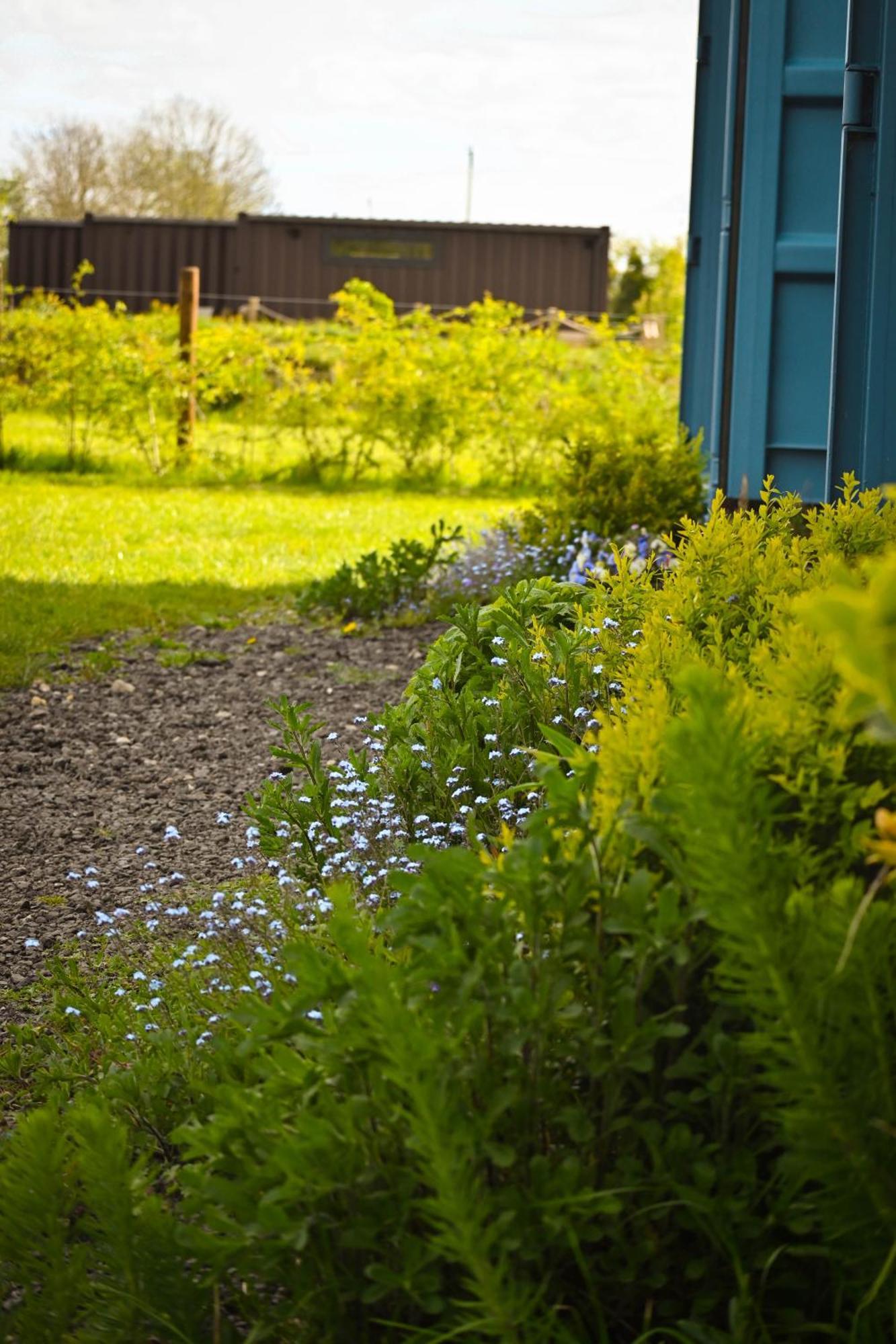 Delphinum Cabin Badsey Exterior foto